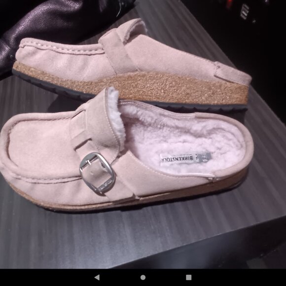 Birkenstock Cream Mules - Picture 7 of 8
